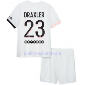 Maillot de Foot Paris Saint-Germain Julian Draxler 23 Extérieur 2021-22 - Enfant